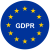 GDPR compliance badge